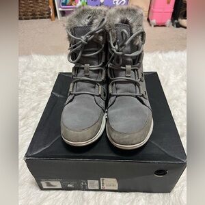 Sorel Gray Winter Boots